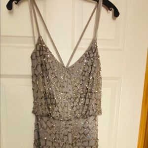 Beautiful sequined gown